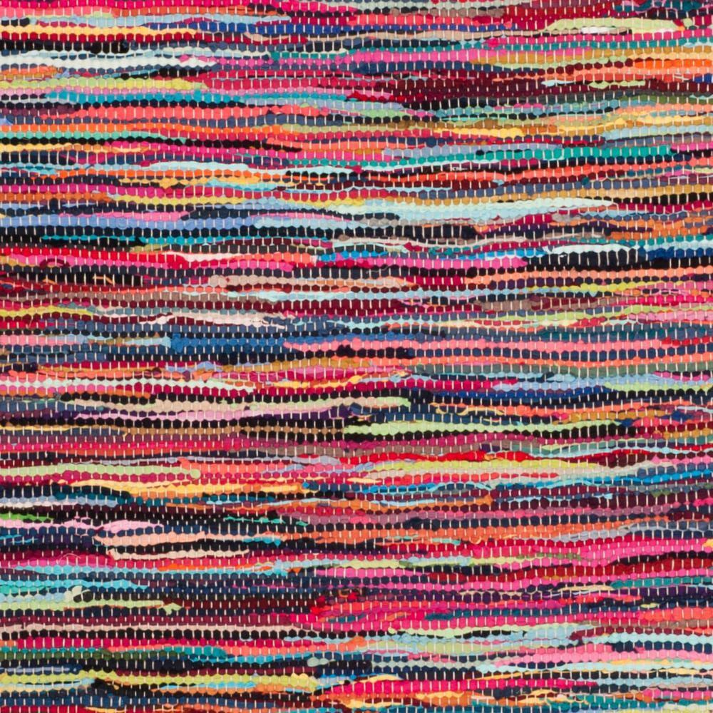 Rag Area Rug RAR128 Hand Woven Area Rug - Multi - 8'x10' - Safavieh.