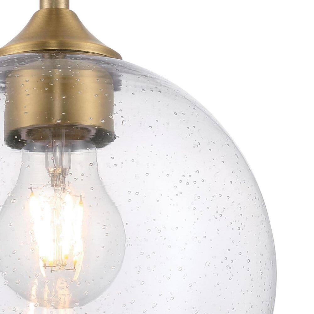 Westinghouse Lighting  Tatze One Light Indoor Mini Pendant - 1-Light Brushed Brass