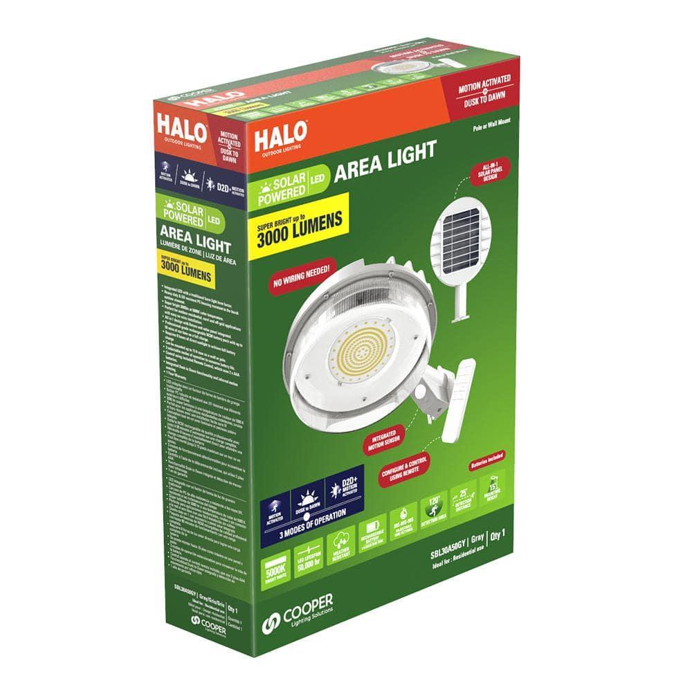 Cooper Lighting LLC 1 - Head LED Dusk to Dawn Outdoor Security Area Light with Motion Sensor