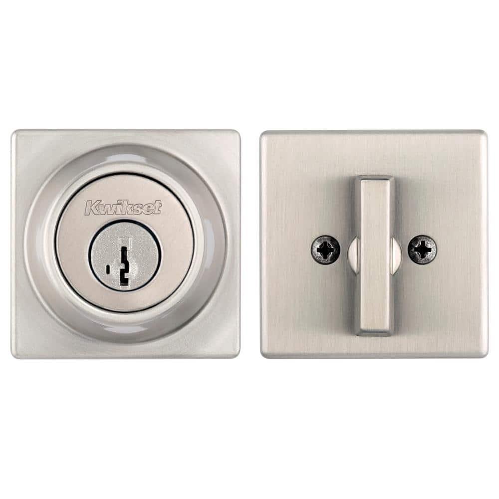 660 SQT 15 SMT RCAL RCS K3 Contemporary 1-Cyl Deadbolt - Satin Nickel