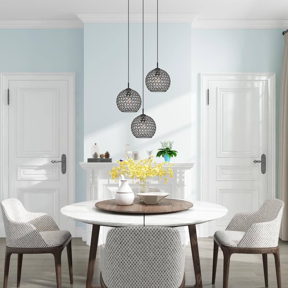 Livex Lighting Cassandra 1 - Light Pendant in  Black