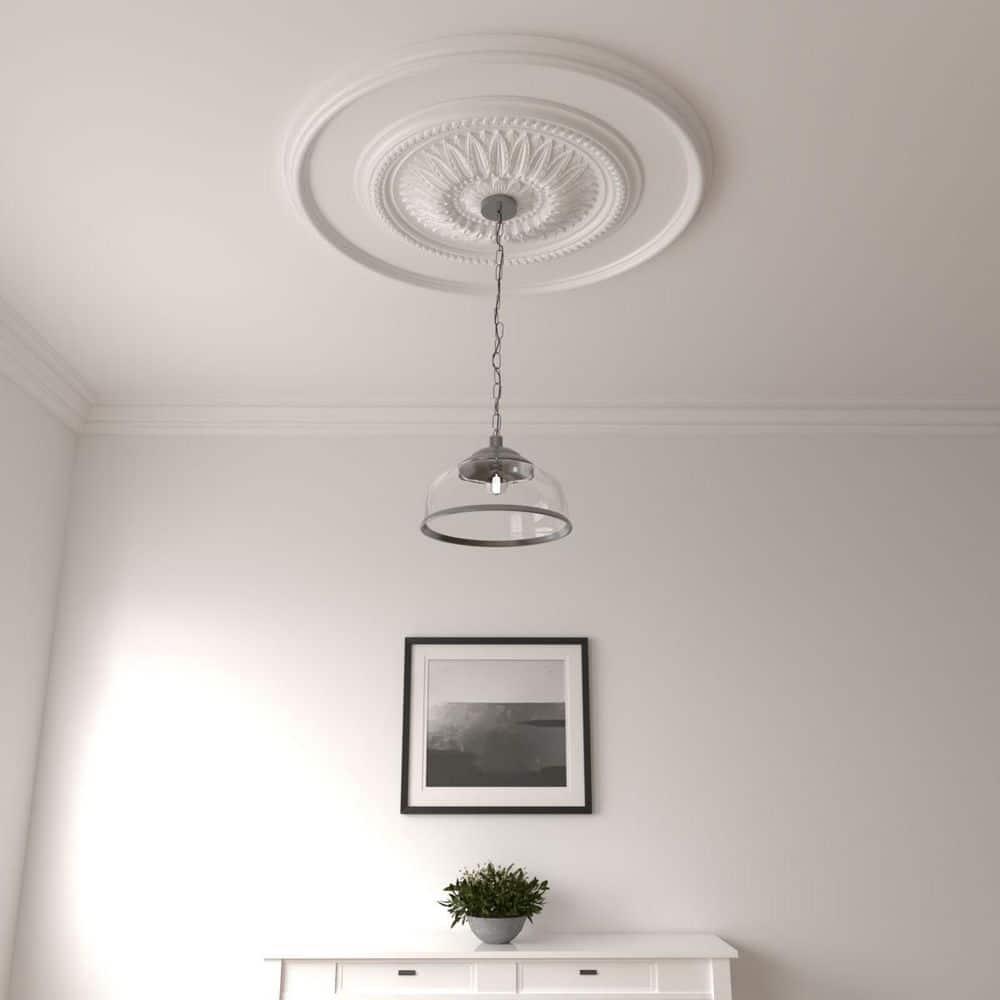 26"OD x 3 1/8"ID x 1 1/2"P Traditional with Acanthus Leaves Ceiling Medallion (Fits Canopies up to 4 1/4")