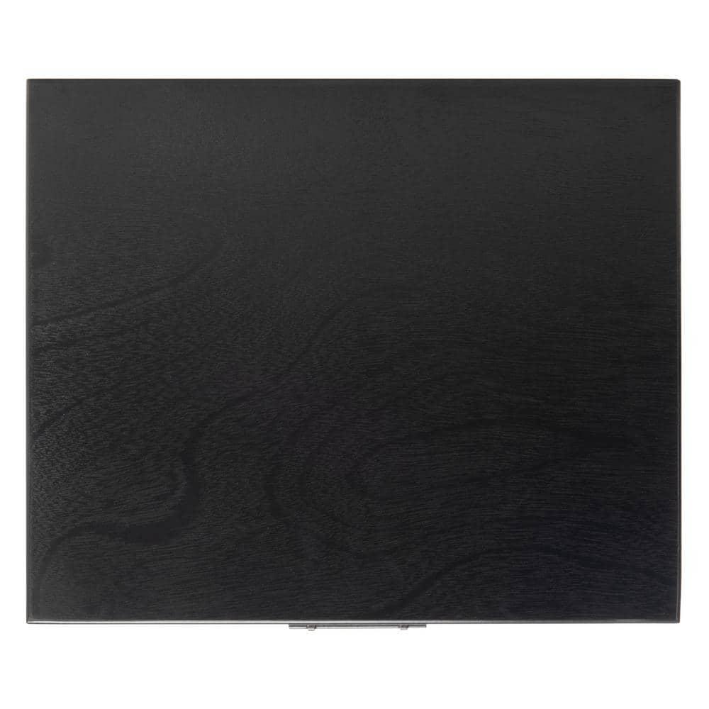 Ryder 1 Drawer Accent Table - ACC5713B - Black - Safavieh