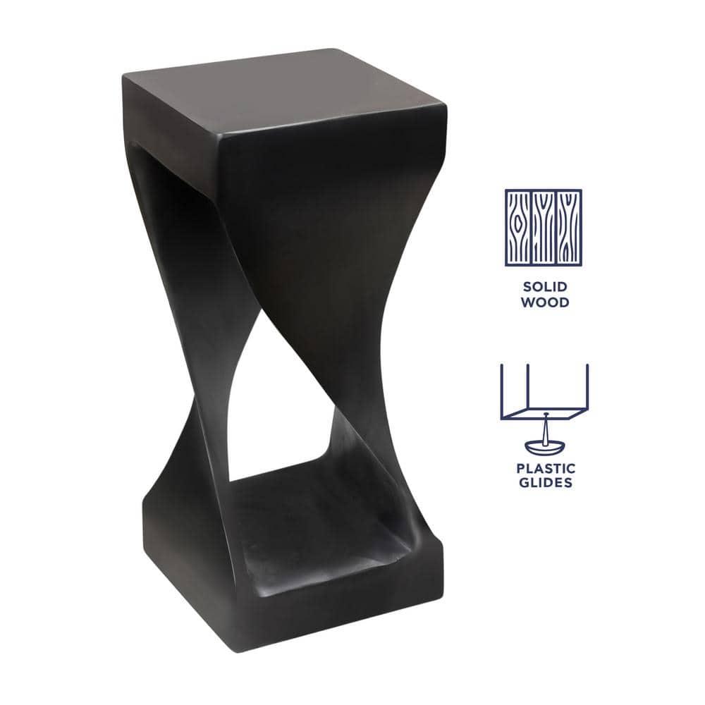 Steve Silver 26" Solana Side Table Black