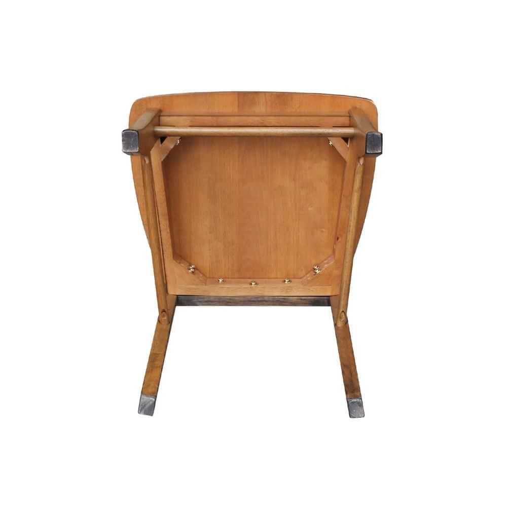 X-Back Chair with Solid Wood Seat