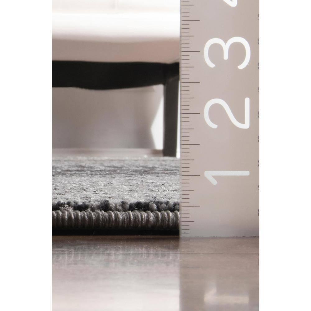Nuloom Nova Striped 2x12 Runner Indoor Area Rug for Living Room Bedroom Dining Room Entryway Hallway Kitchen, Dark Grey/Ivory