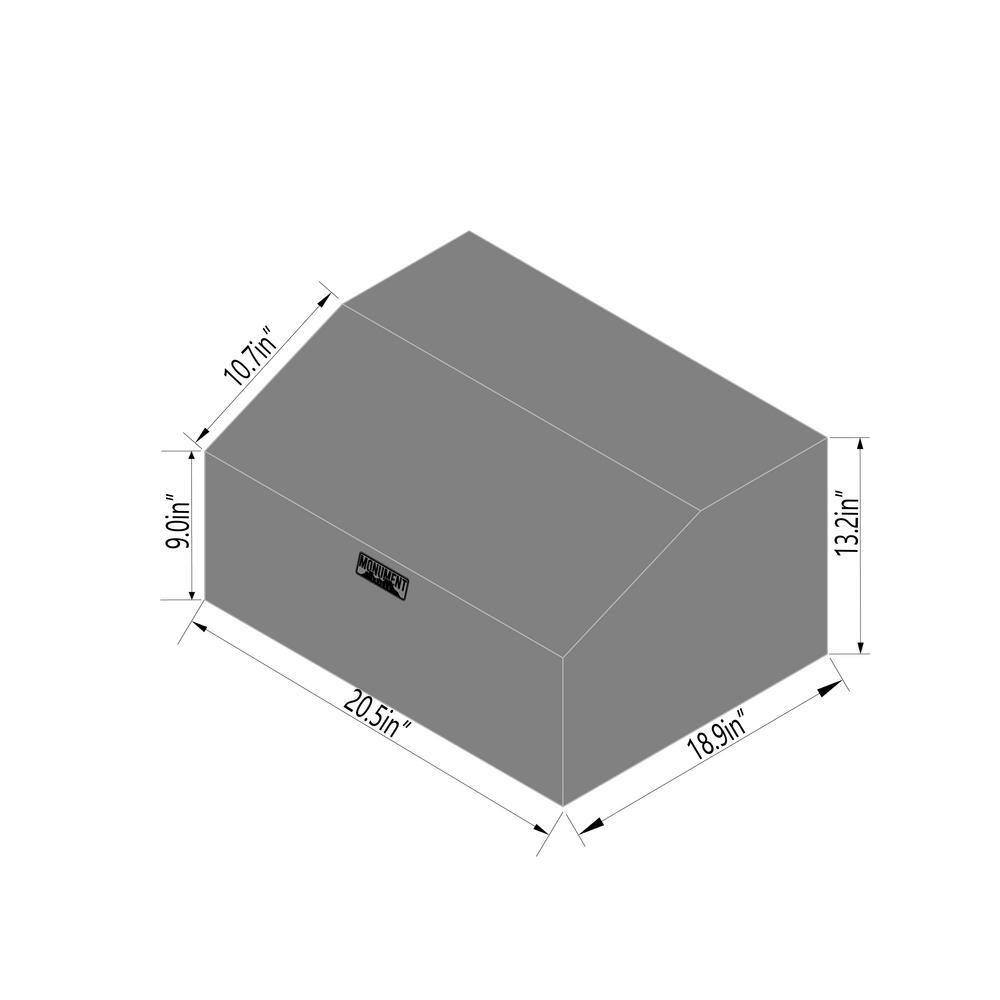 Monument Grills Monument Waterproof Heavy Duty Gas BBQ 2B Table Top Grill Cover for 13742 and G22