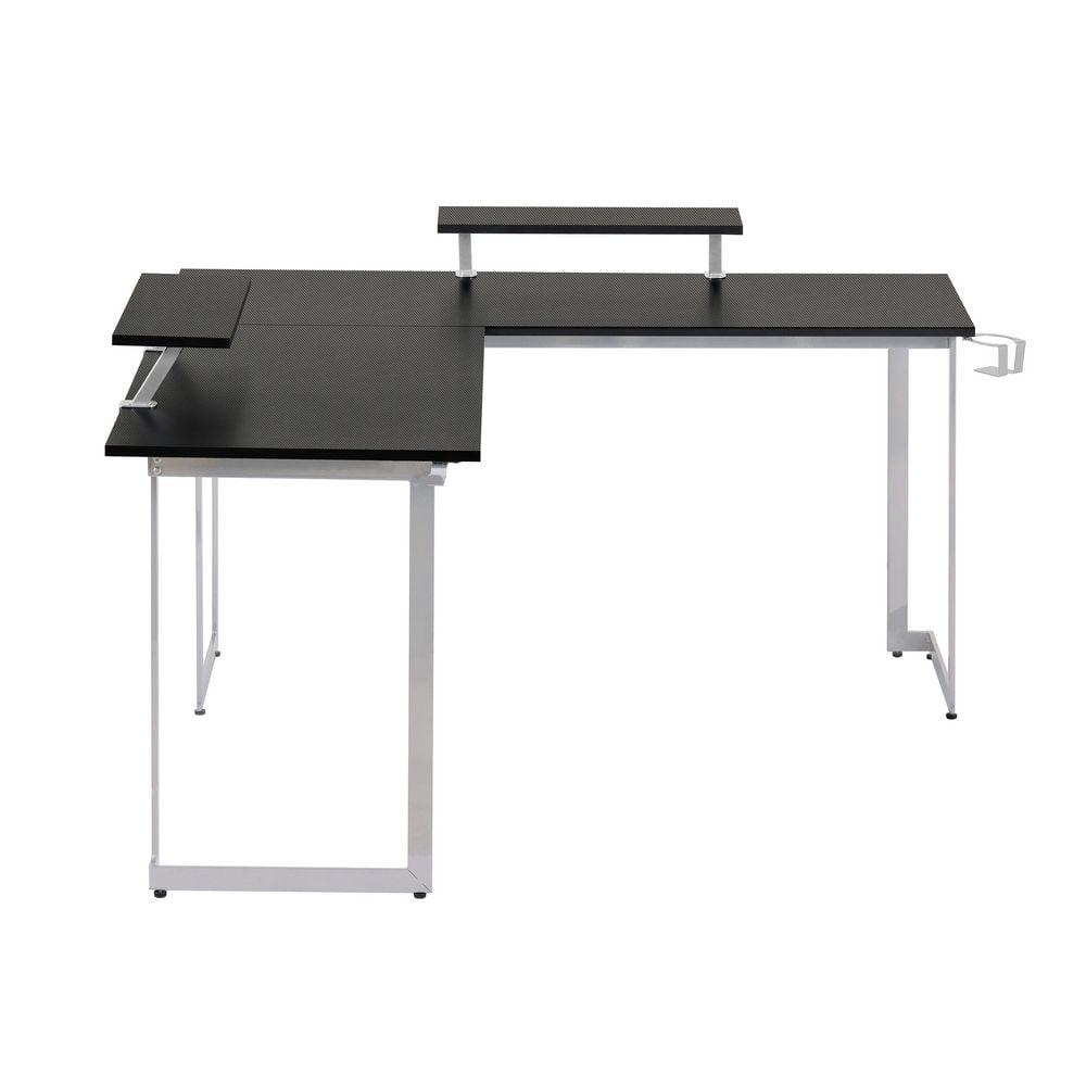 L-Shaped Metal Base Accent