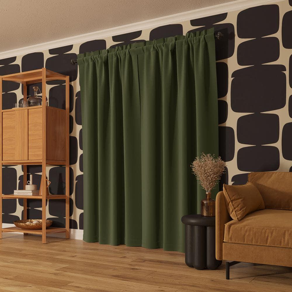 Sun Zero Sun Zero Oslo Theater Grade Extreme 100% Blackout Rod Pocket Curtain Panel