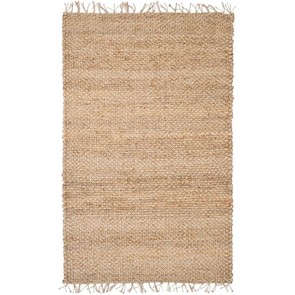 Natural Fiber NF733 Hand Woven Indoor Area Rug - Natural - 4'x6' - Safavieh.