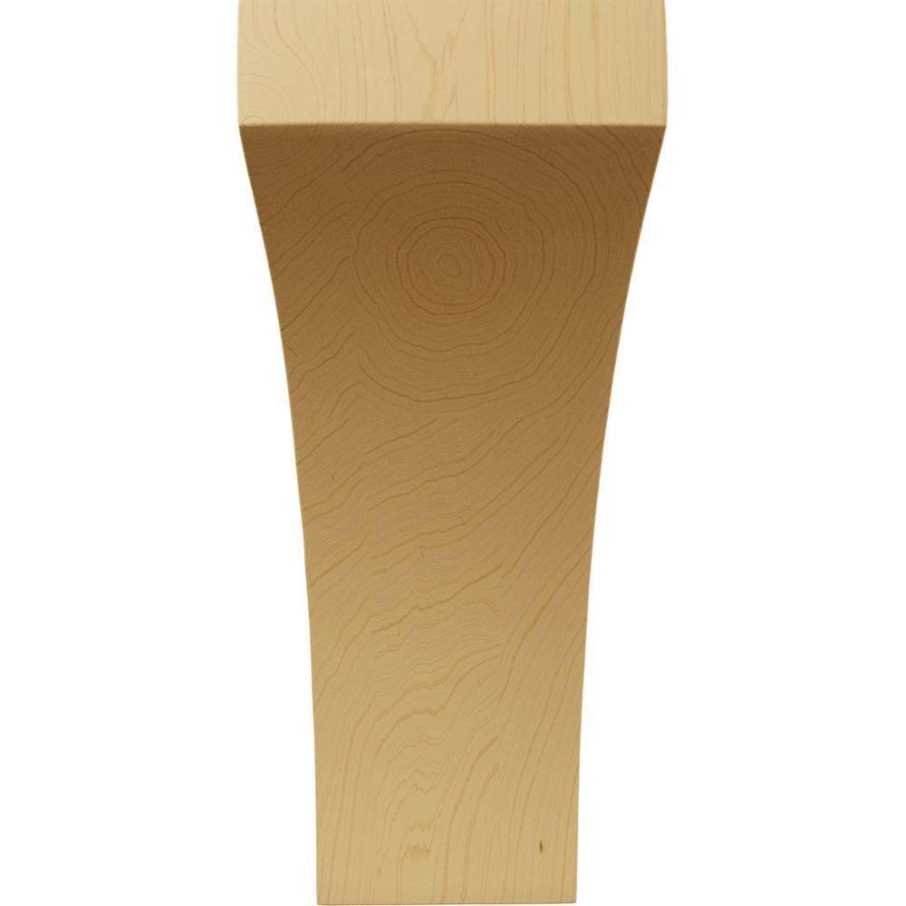 Ekena Millwork 3"W x 5 1/2"D x 8"H Medium Lawson Wood Corbel, Alder