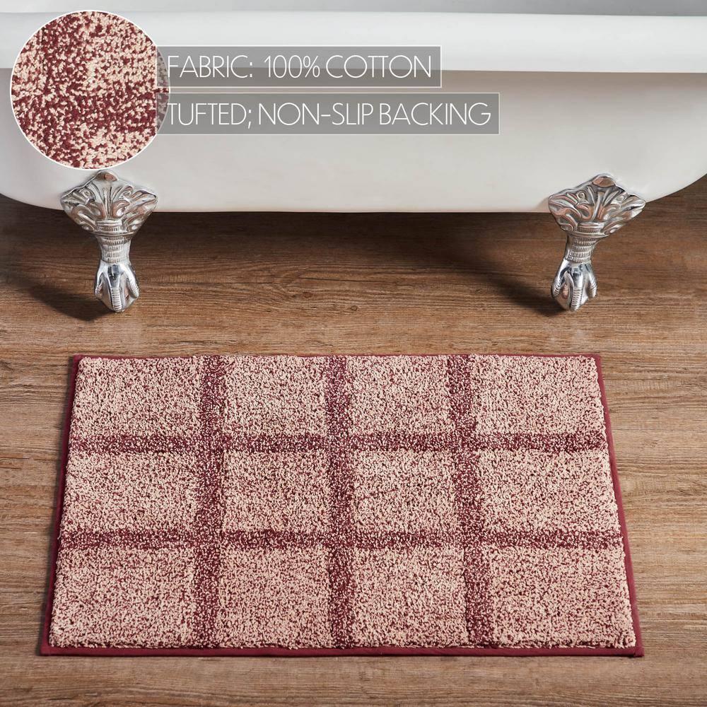 VHC Brands Connell Cotton Blend Bath Mat