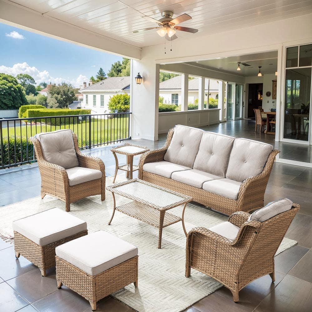 Carolina Square Glass Outdoor Side Table