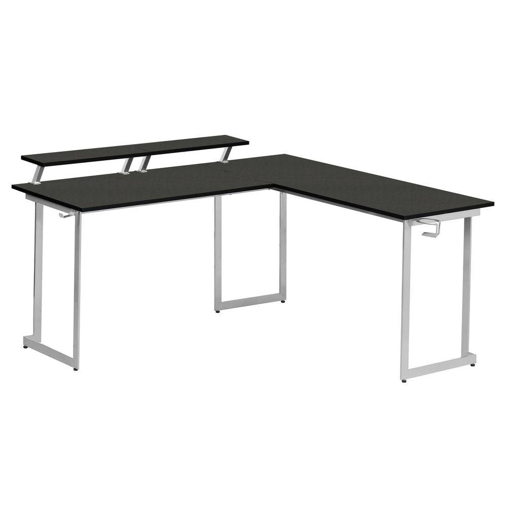 L-Shaped Metal Base Accent