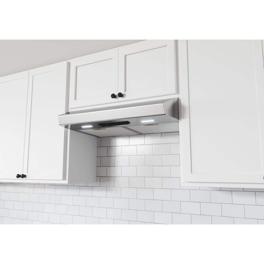 Breeze 30 in. 250 CFM Under Cabinet Range Hood with LED Light