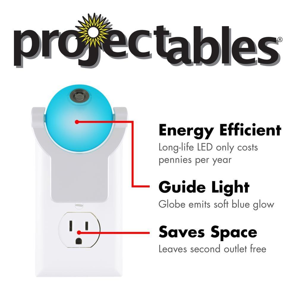 Projectables Solar System LED Plug-in Night Light, 3.5in, 2.8in – 11282