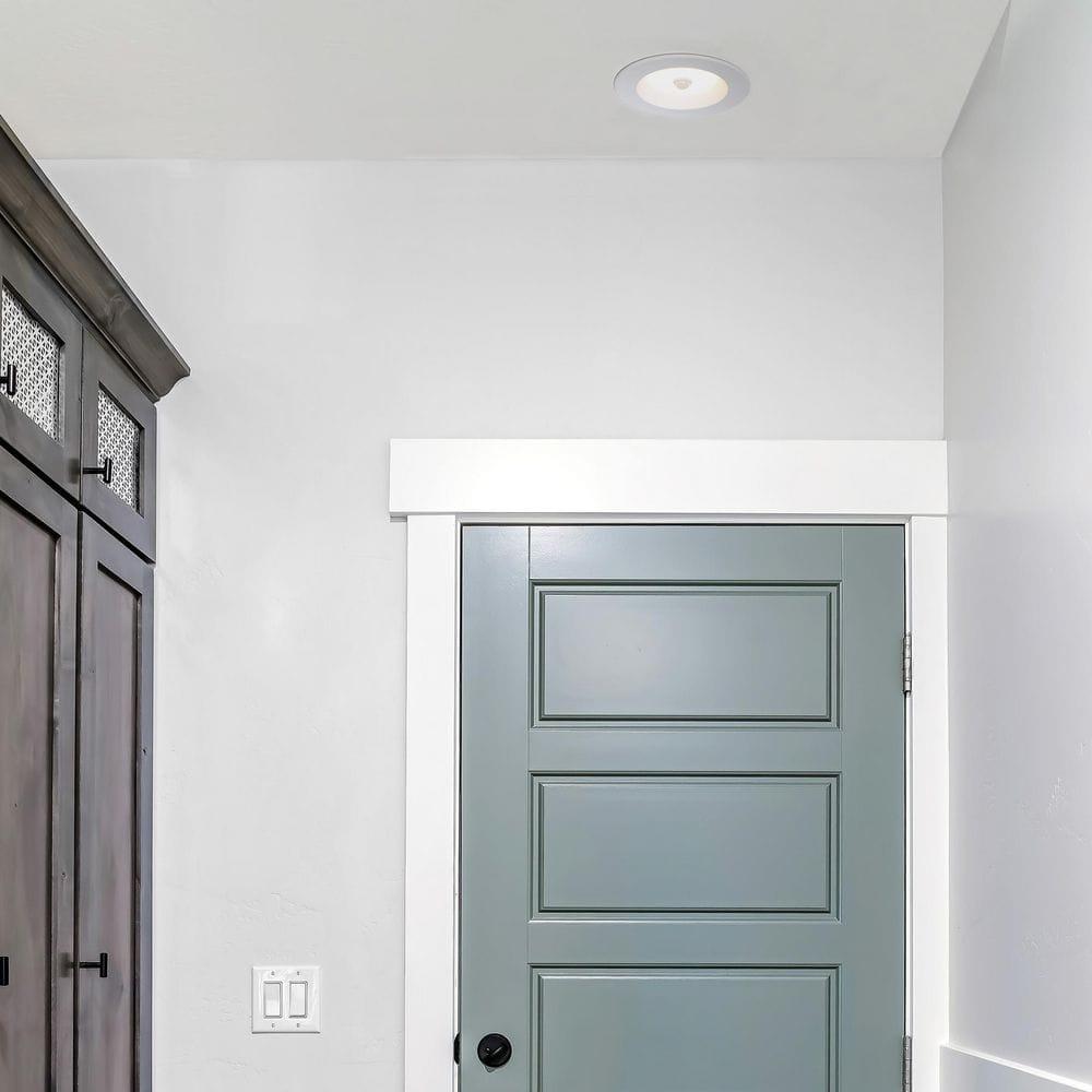 Maxxima 5 in. & 6 in. Retrofit LED PIR Motion Sensor Downlight - 1300 Lumens, 14 Watts, 5 CCT 2700K/3000K/3500K/4000K/5000K, Energy Efficient Indoor Ceiling Lighting Fixture