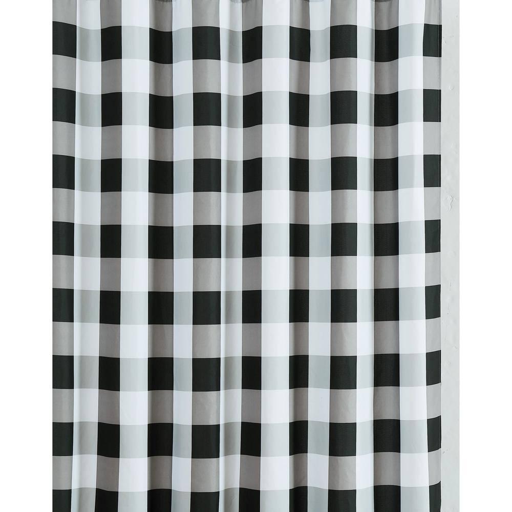 Truly Soft Plaid Shower Curtain
