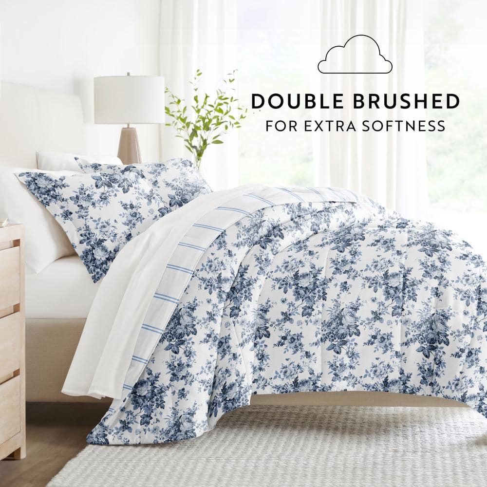 IEnjoy Home 7-Piece Bedding Bundle - Pattern Comforter and Sheet Set