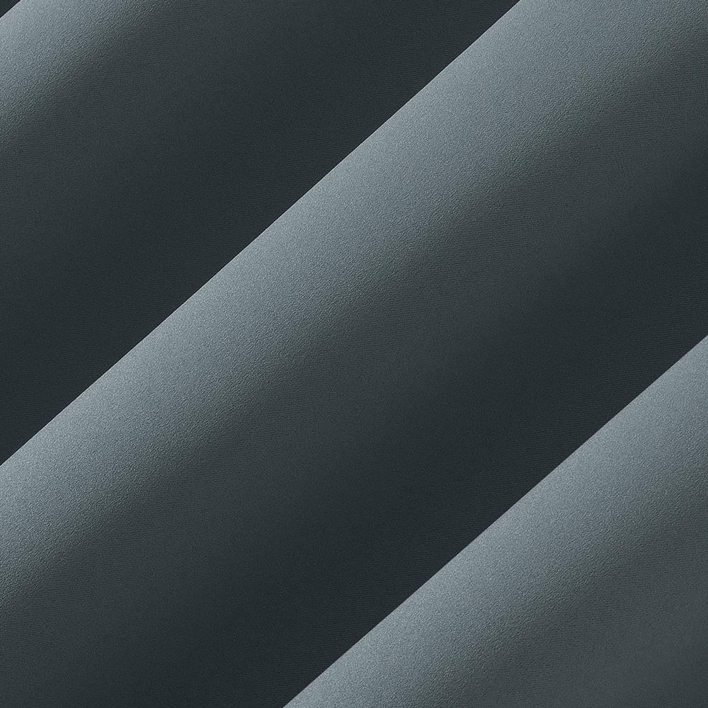 40"x84" Sun Zero Blackout Kenneth Energy Saving Rod Pocket Curtain Panel Denim Blue: Thermal Insulated, Noise Reduction