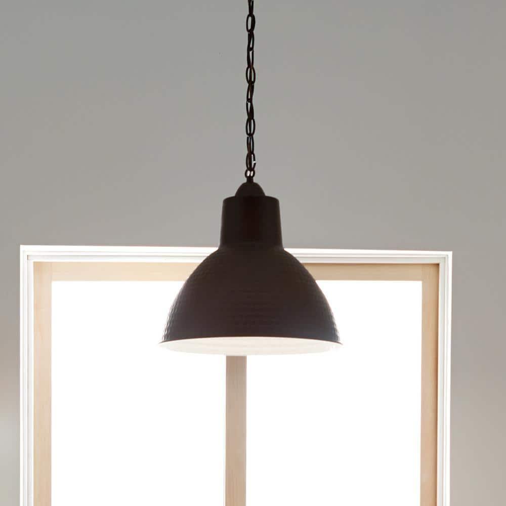 Kichler Missoula 13 1/2" Wide Hammered Bronze Dome Pendant Light