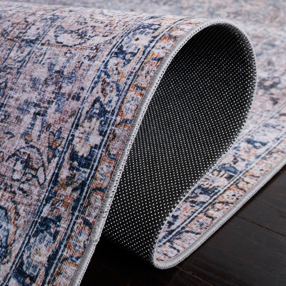 Tucson TSN134 Power Loomed Machine Washable Area Rug - Green Blue/Beige - 3'x5' - Safavieh.