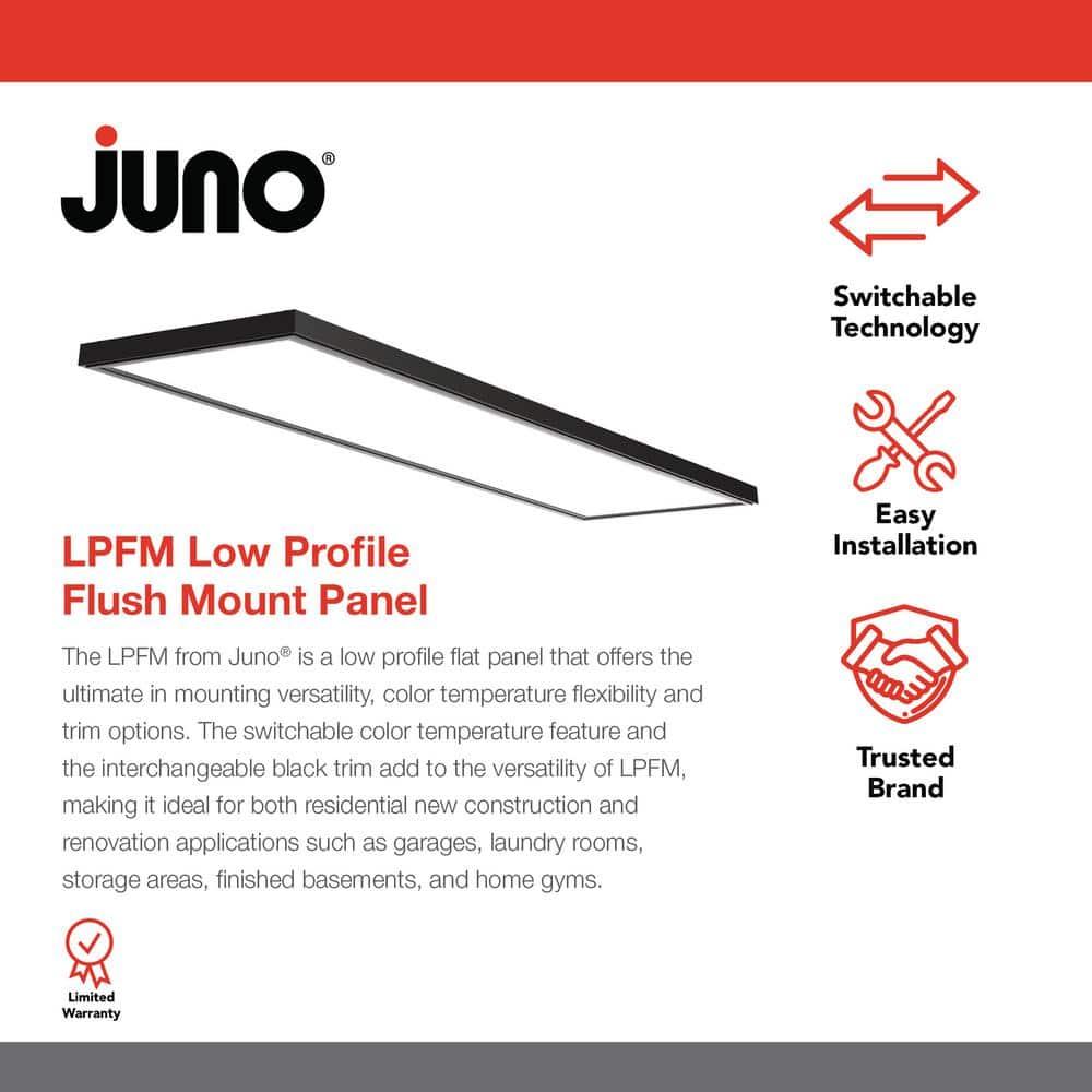 Juno Dimmable Rectangle Flat Panel Ceiling Light