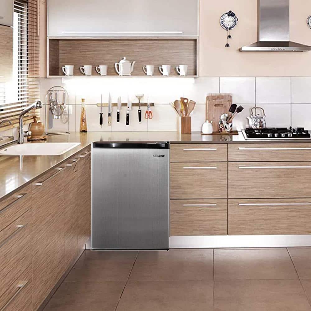 Equator Advanced Appliances Conserv 20in STAINLESS Compact Refrigerator 4.5cF Reversible Door 110V