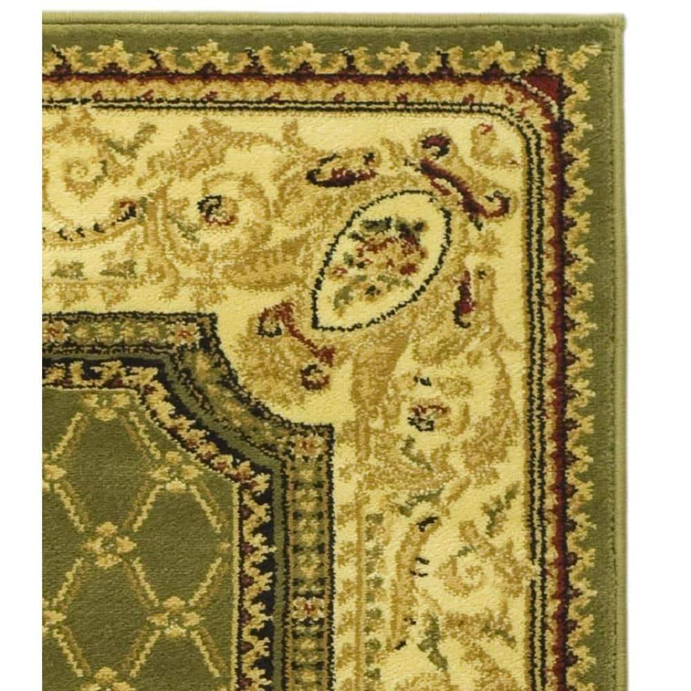 Lyndhurst LNH223 Power Loomed Accent Rug - Sage/Ivory - 3'3"x5'3" - Safavieh.