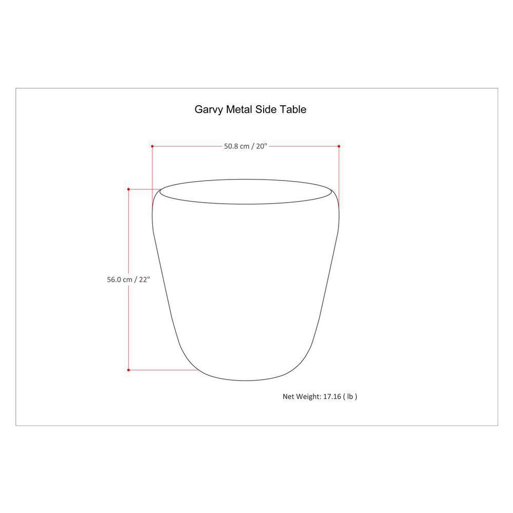 Garvy End Table