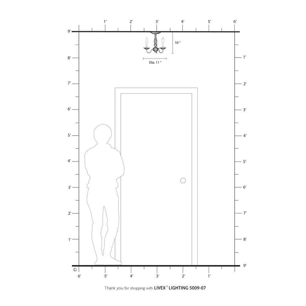 3 - Light Classic / Traditional Chandelier