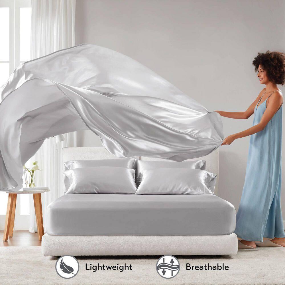 Madison Park Essentials Satin Luxury Sheet Set