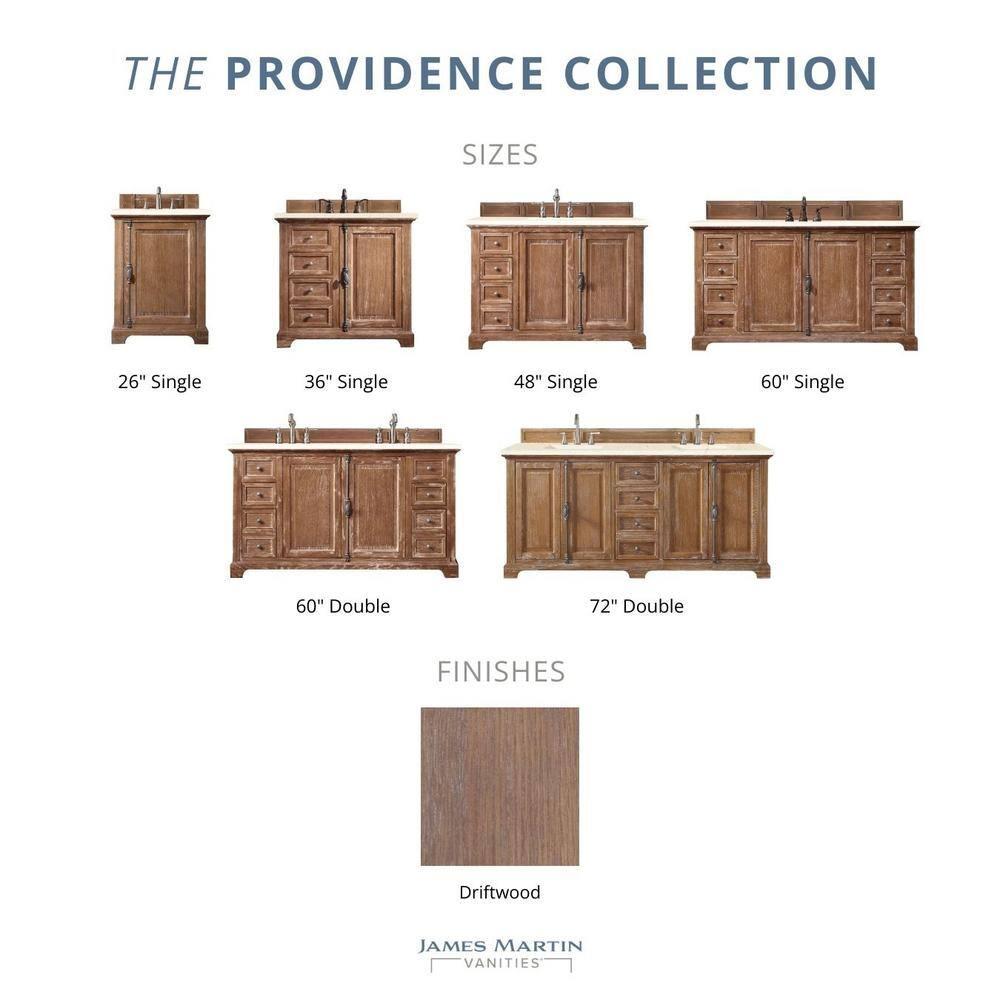 James Martin Vanities Providence 72'' W Double Vanity