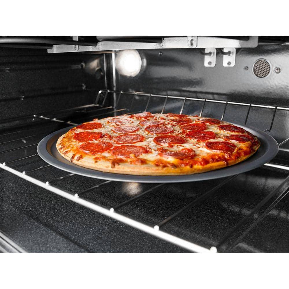 Whirlpool 30” 6.7 cu ft Double Oven Gas Range in Stainless Steel