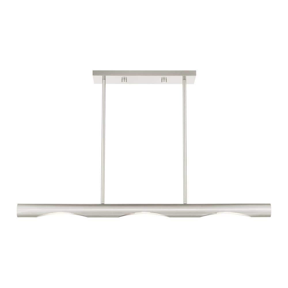 Livex Lighting Acra 3 - Light Chandelier in  Brushed Nickel