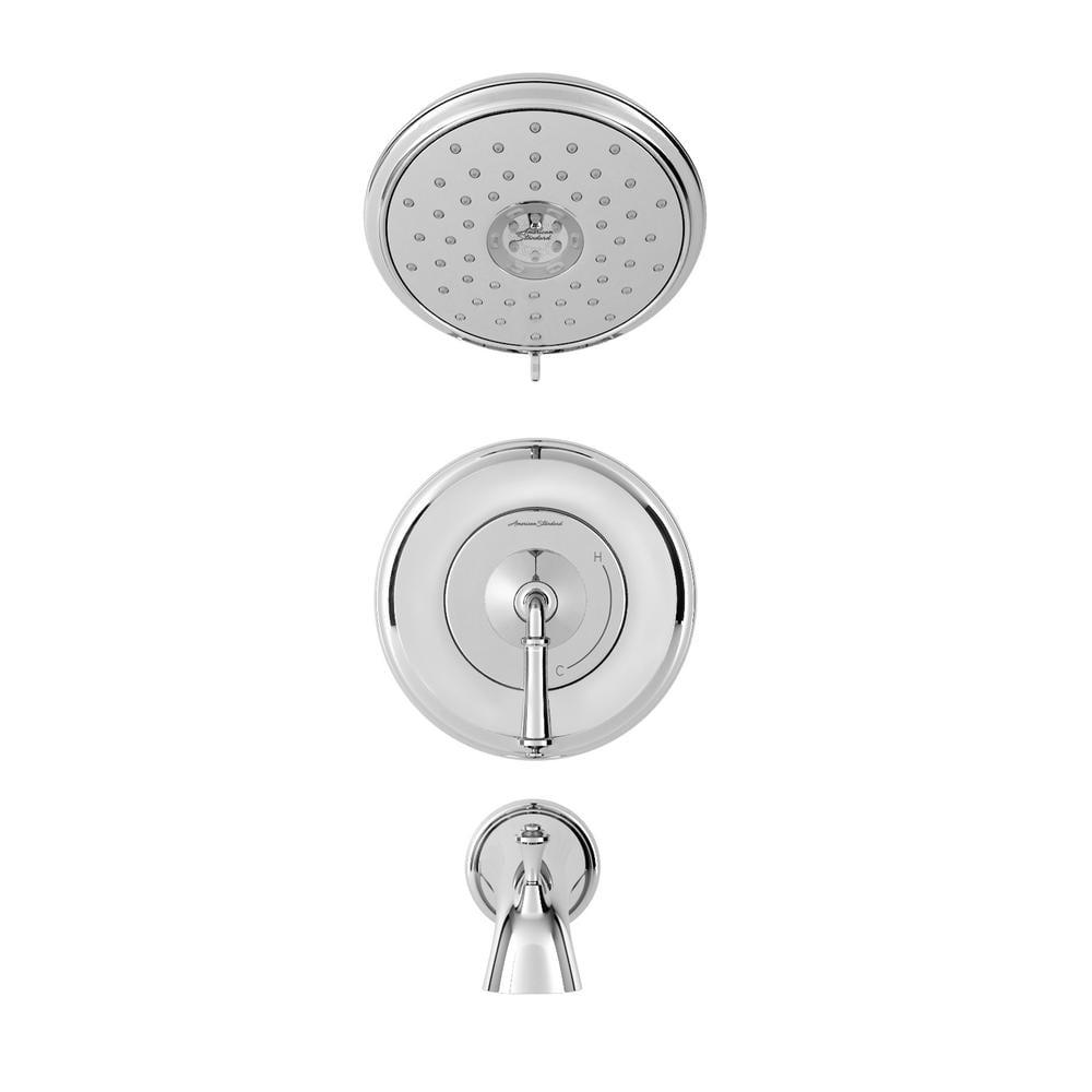 American Standard Delancey Tub and Shower Trim Kit with Cartridge 1.8 Gpm Polished Chrome