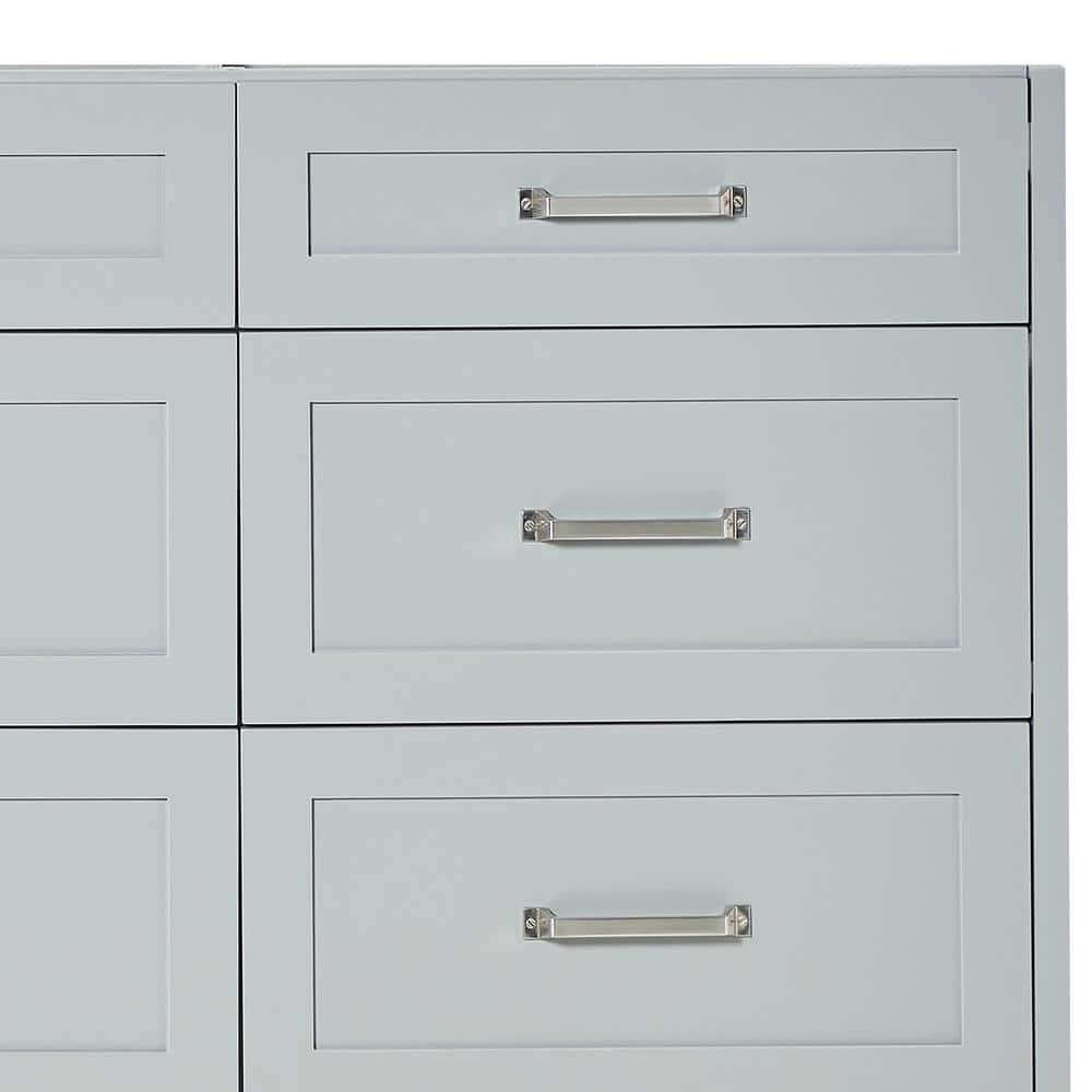 Ariel Monrow 66 Inch Double Oval Sink Bathroom Vanity With Carrara White Quartz Countertop