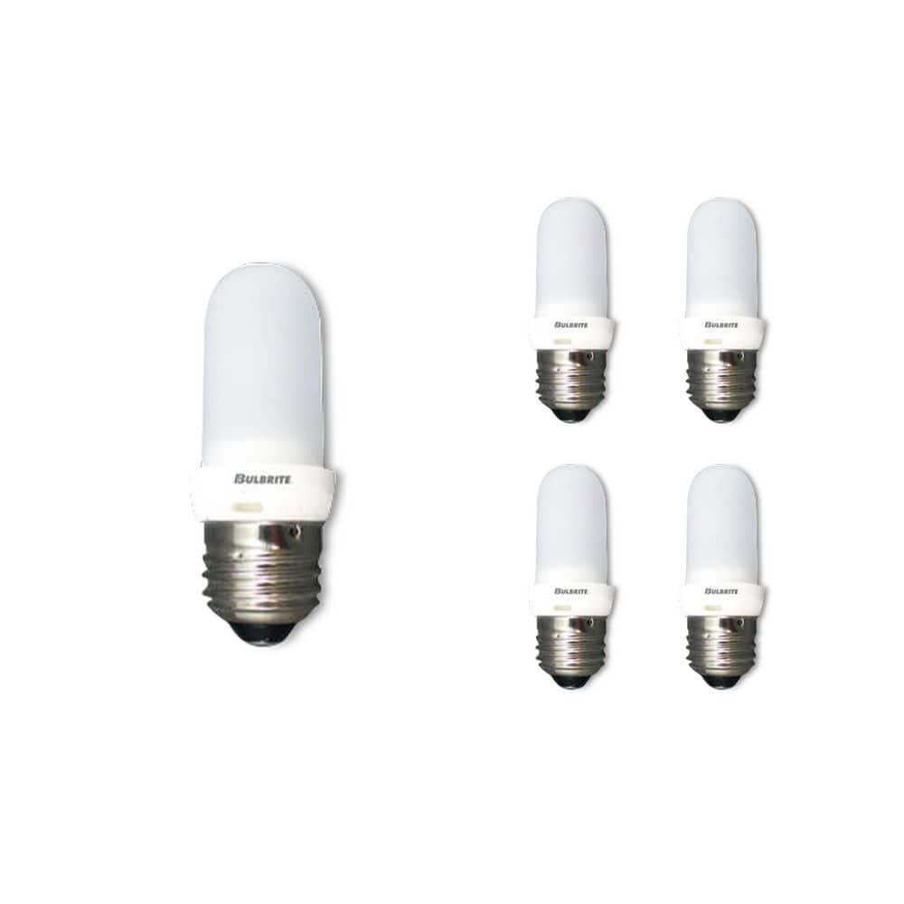 100-Watt Frosted Dimmable Halogen Light Bulbs (5-Pack)