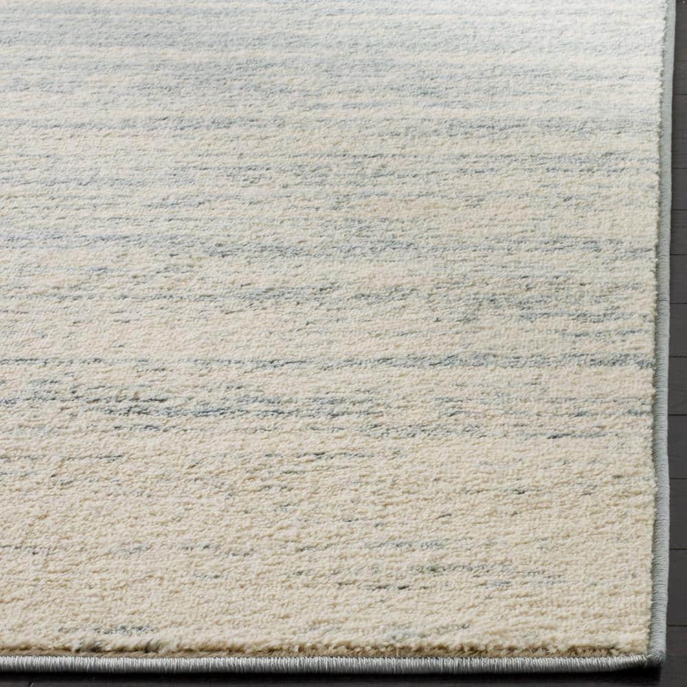 SAFAVIEH Adirondack Esmond Striped Area Rug, Slate/Cream, 10' x 14'