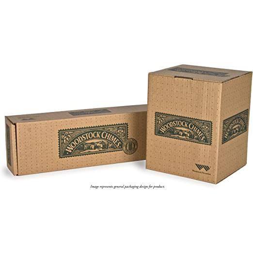 Woodstock Windchimes Heroic Windbell Harbor Gray, Wind Chimes For Outside, Wind Chimes For Garden, Patio, and Outdoor Decor, 24"L