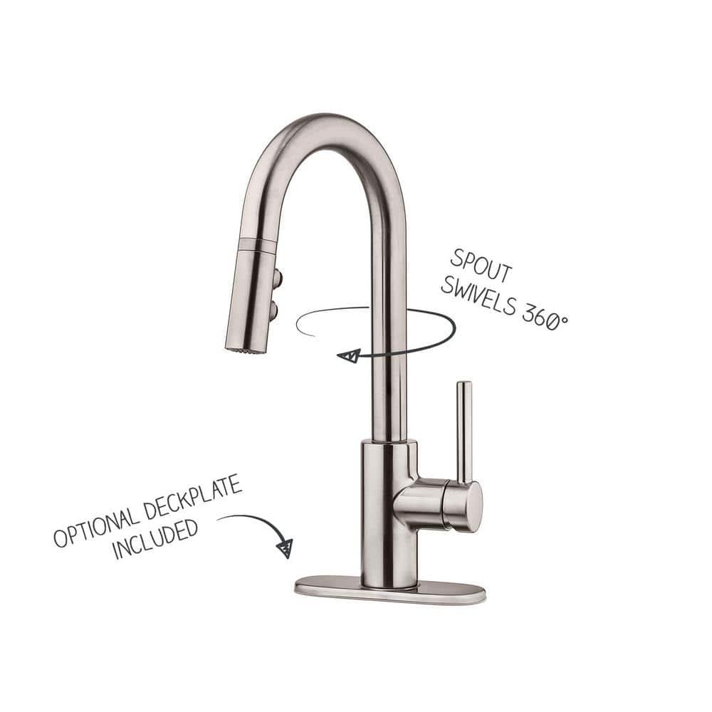 Pfister LG529SAS Stellen Pull Down Single Handle Kitchen Faucet