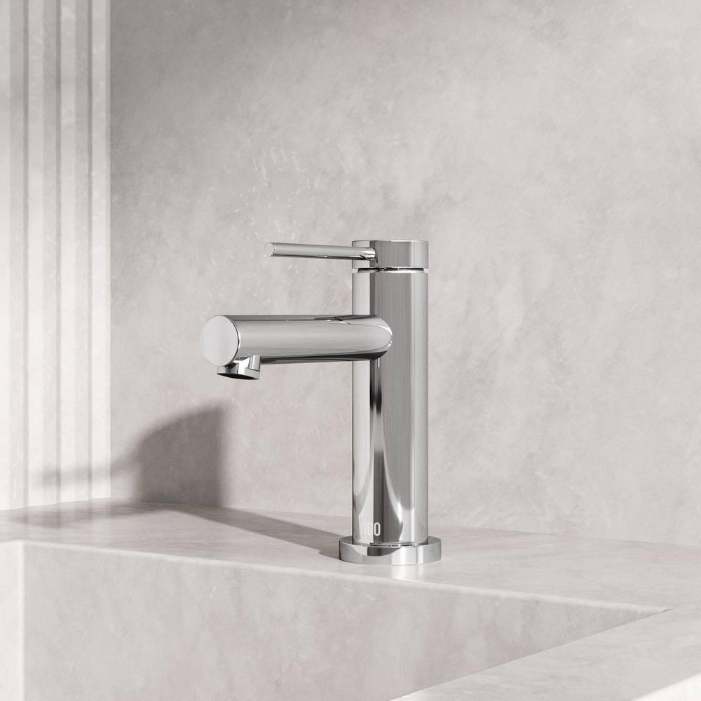 Jewel 6 in. H Single-Hole Single Handle Bathroom Faucet