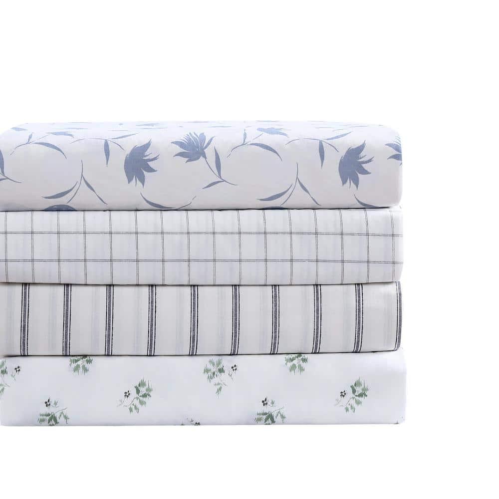 Stone Cottage Bedding Floral Breeze Breeze 200 Thread Count Floral 100% Cotton Percale Sheet Set