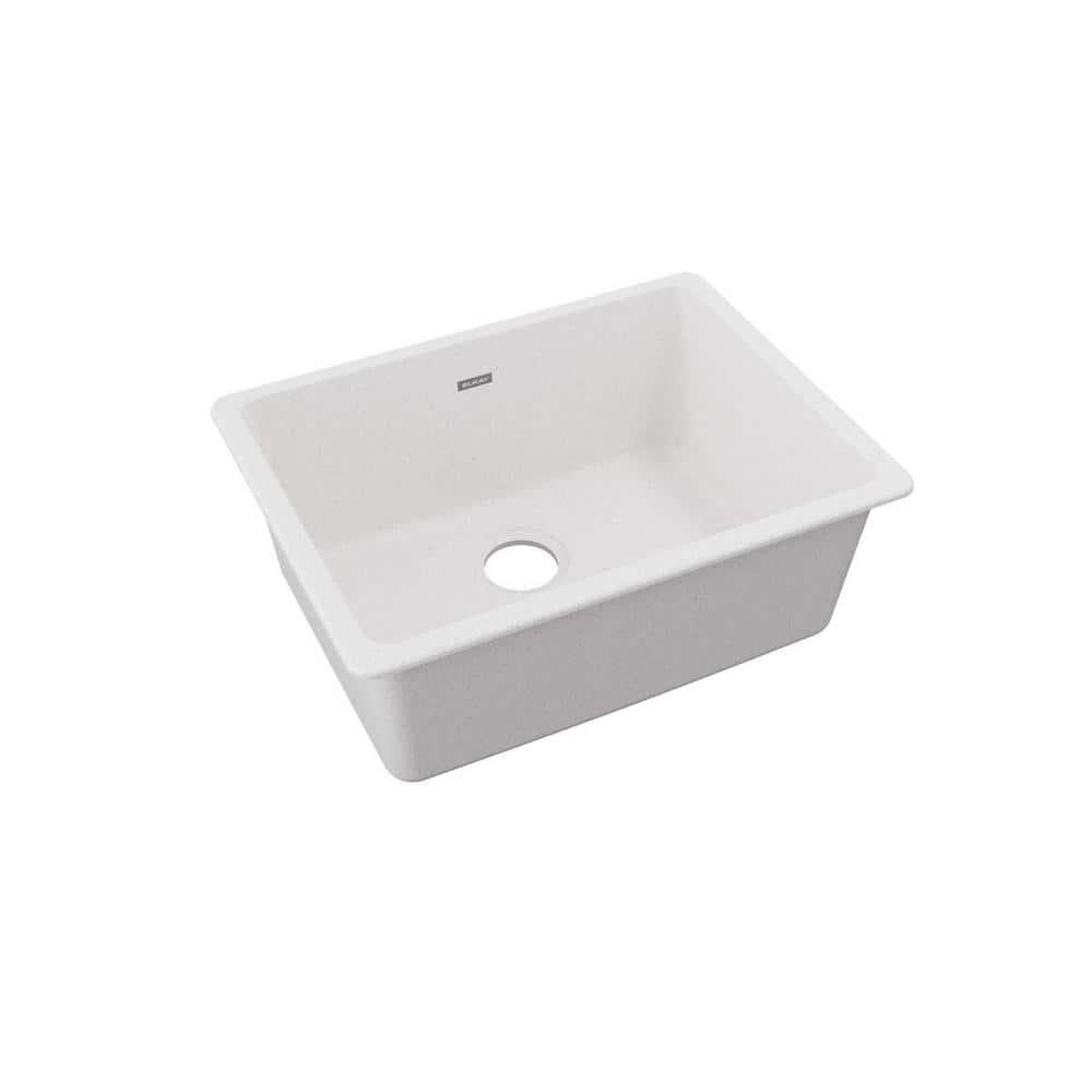 Elkay Quartz Classic 24-5/8" x 18-1/2" x 9-1/2", Single Bowl Undermount Sink, Quartz
