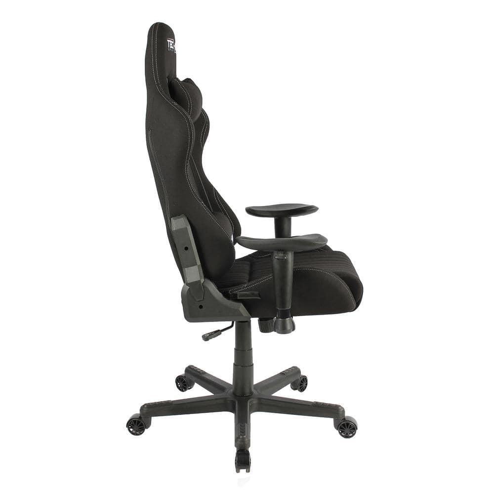 Techni Sport Techni Sport Adjustable Reclining Ergonomic Swiveling PC & Racing Game Chair in Black