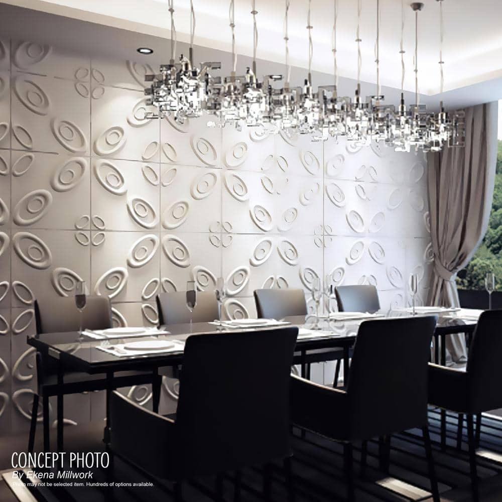 Ekena Millwork Wave EnduraWall Decorative 3D Wall Panel