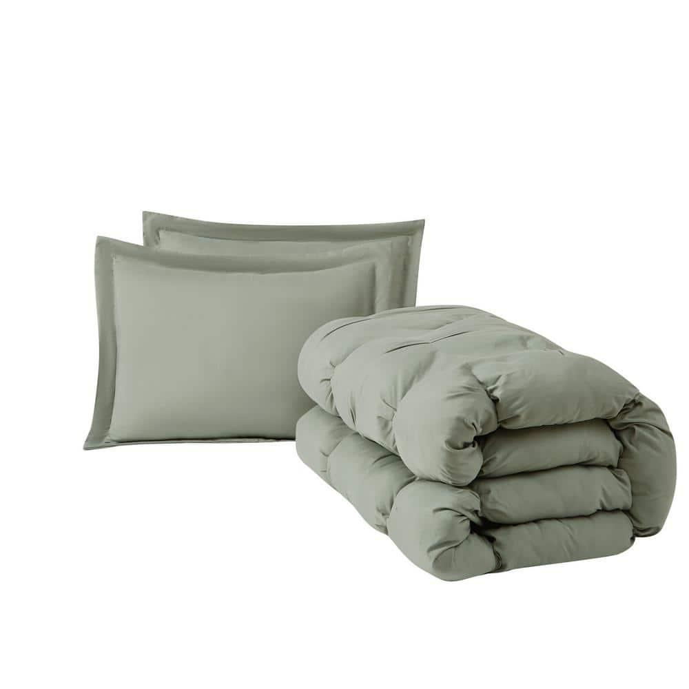 Cloud Puffer Microfiber Comforter Set