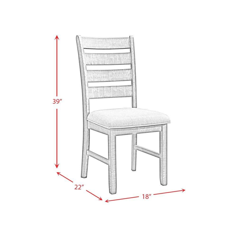Elements Dex 6PC Dining Set (72" Table + 4 Chairs + Bench) in Cherry