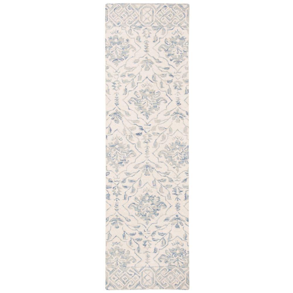 Pimentel Hand Tufted Wool Floral Rug