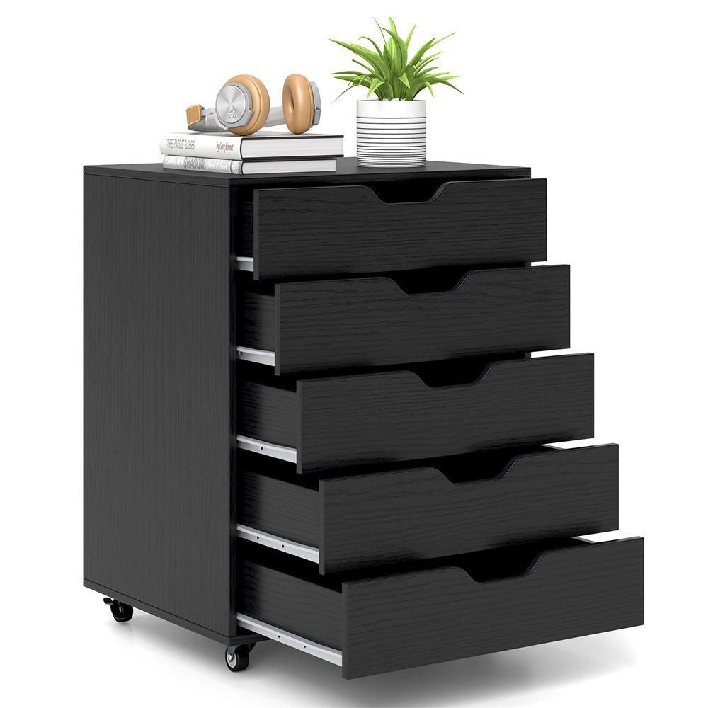 Rebrilliant Jarratt 5 Drawer Storage Drawer